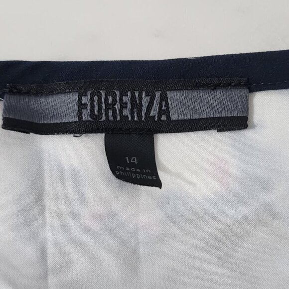 2/$20 Forenza Multicolor Sleeveless Dress Size 14 β Vibrant & Flattering Fit - Picture 3 of 5